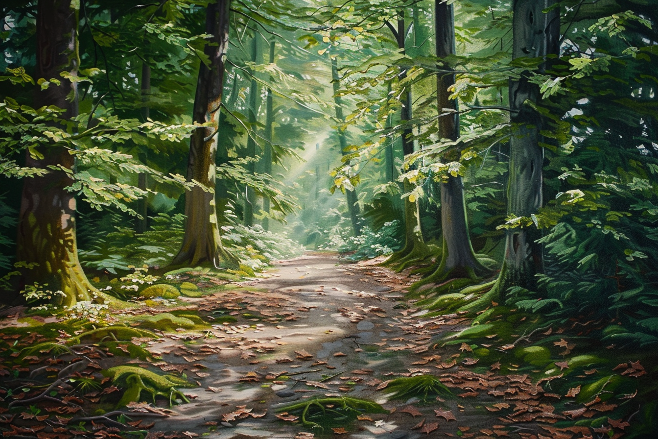 Tableau Chemin Forestier