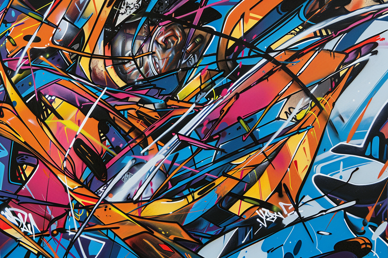 Tableau Street Art Artiste