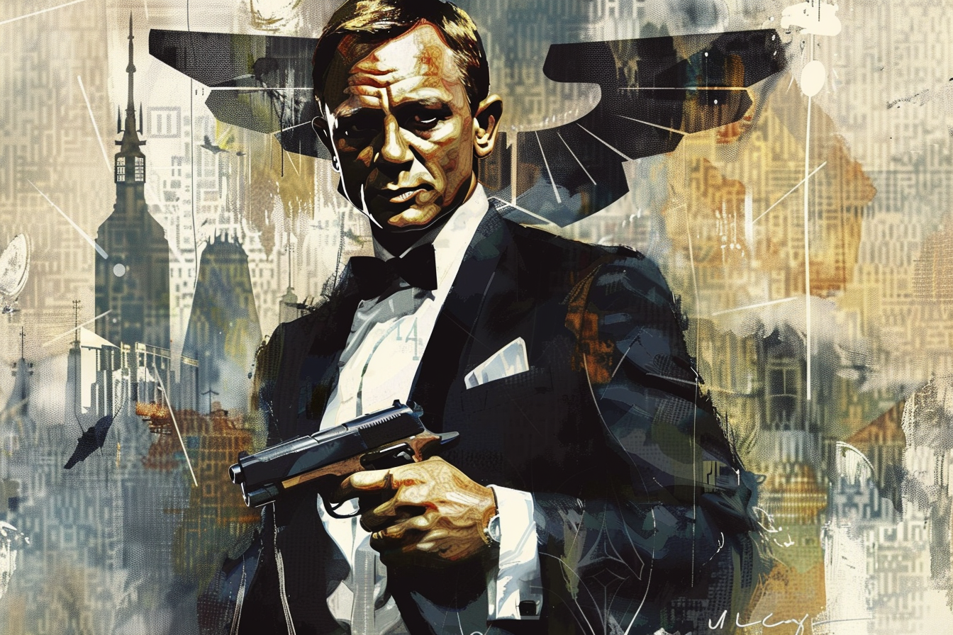 Tableau James Bond 007
