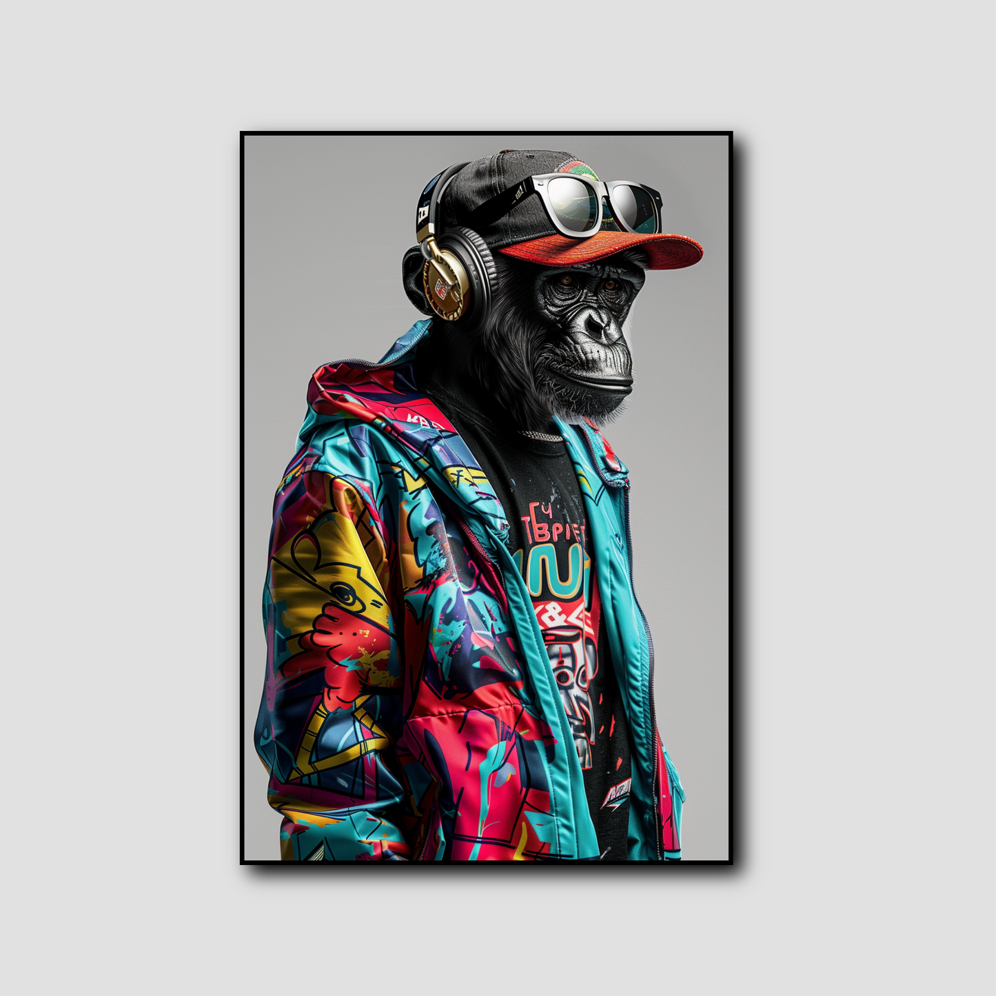 Tableau Singe Hip Hop