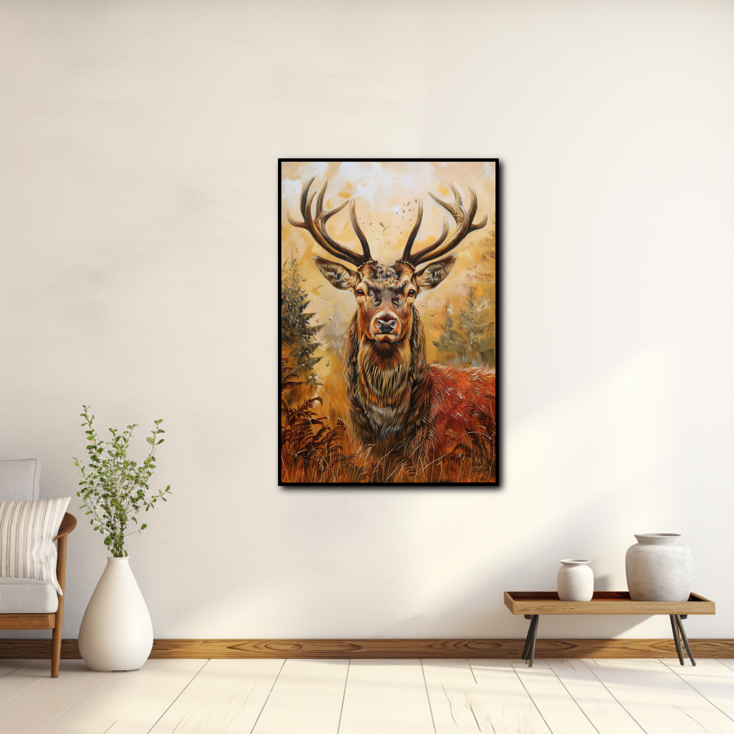 Peinture Visage Cerf