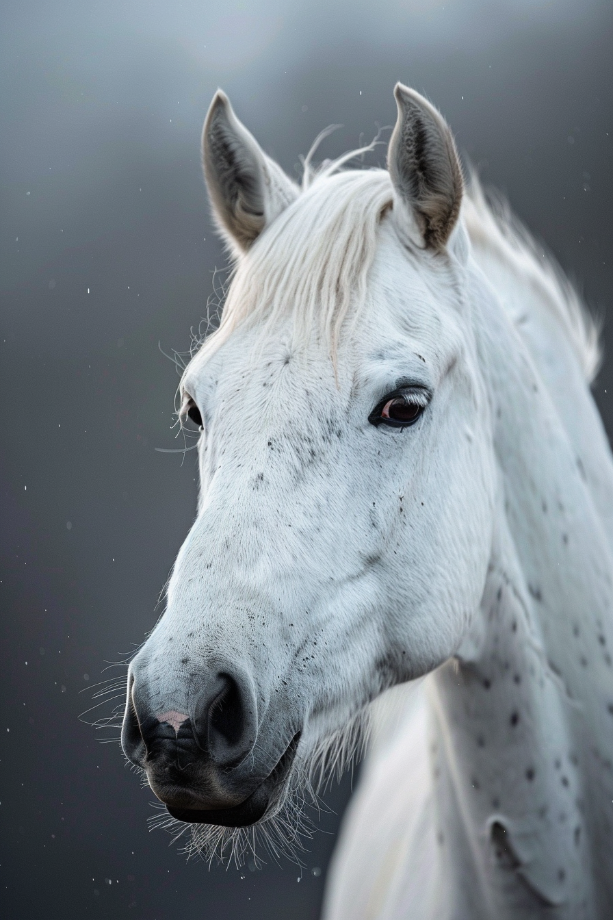 Tableau Minimaliste Cheval