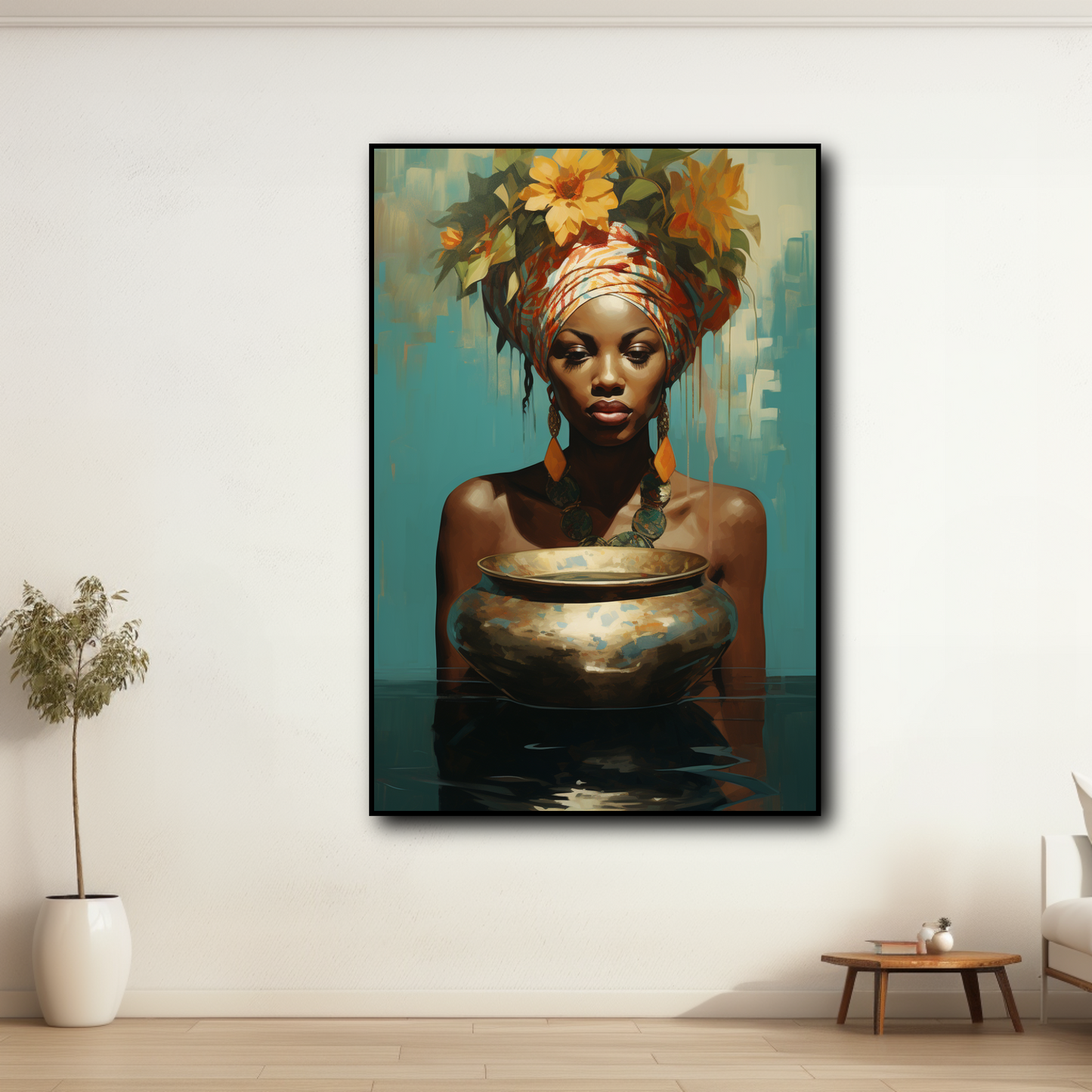 Tableau Porteuse d’Eau