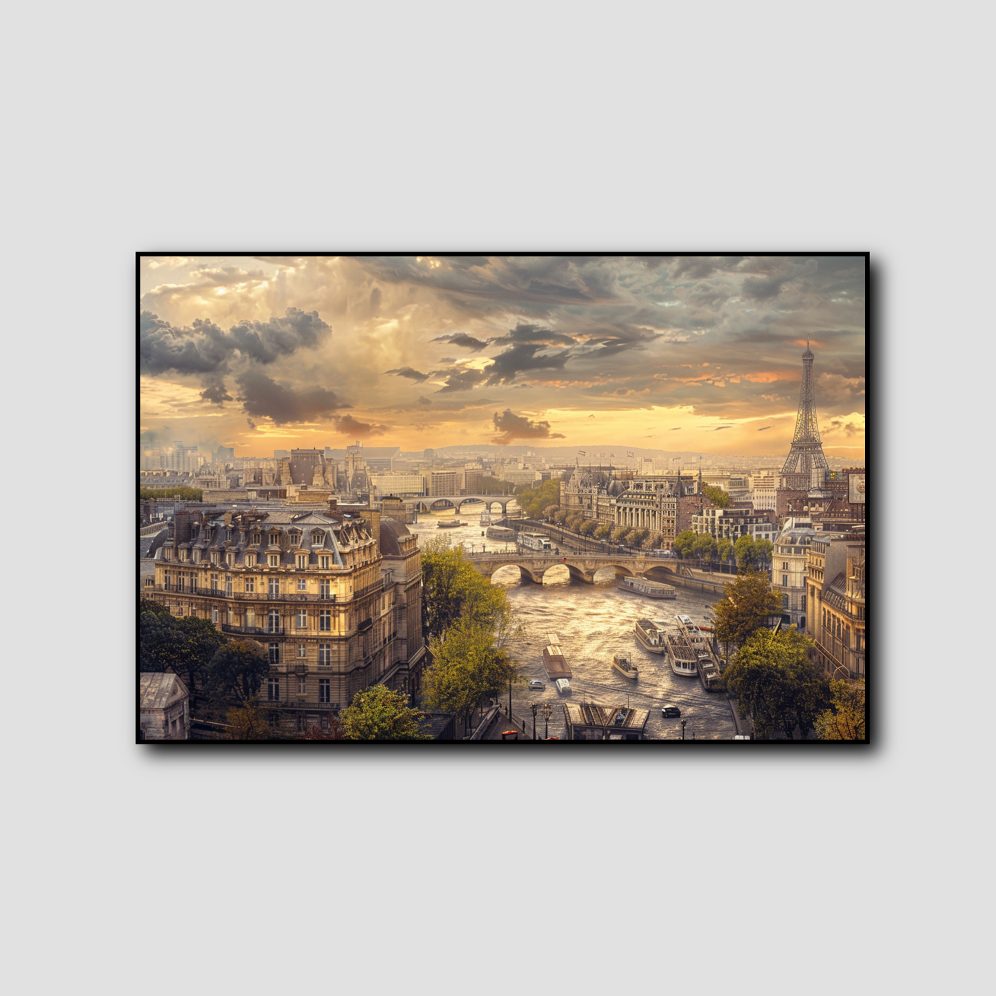 Tableau Vintage Ville