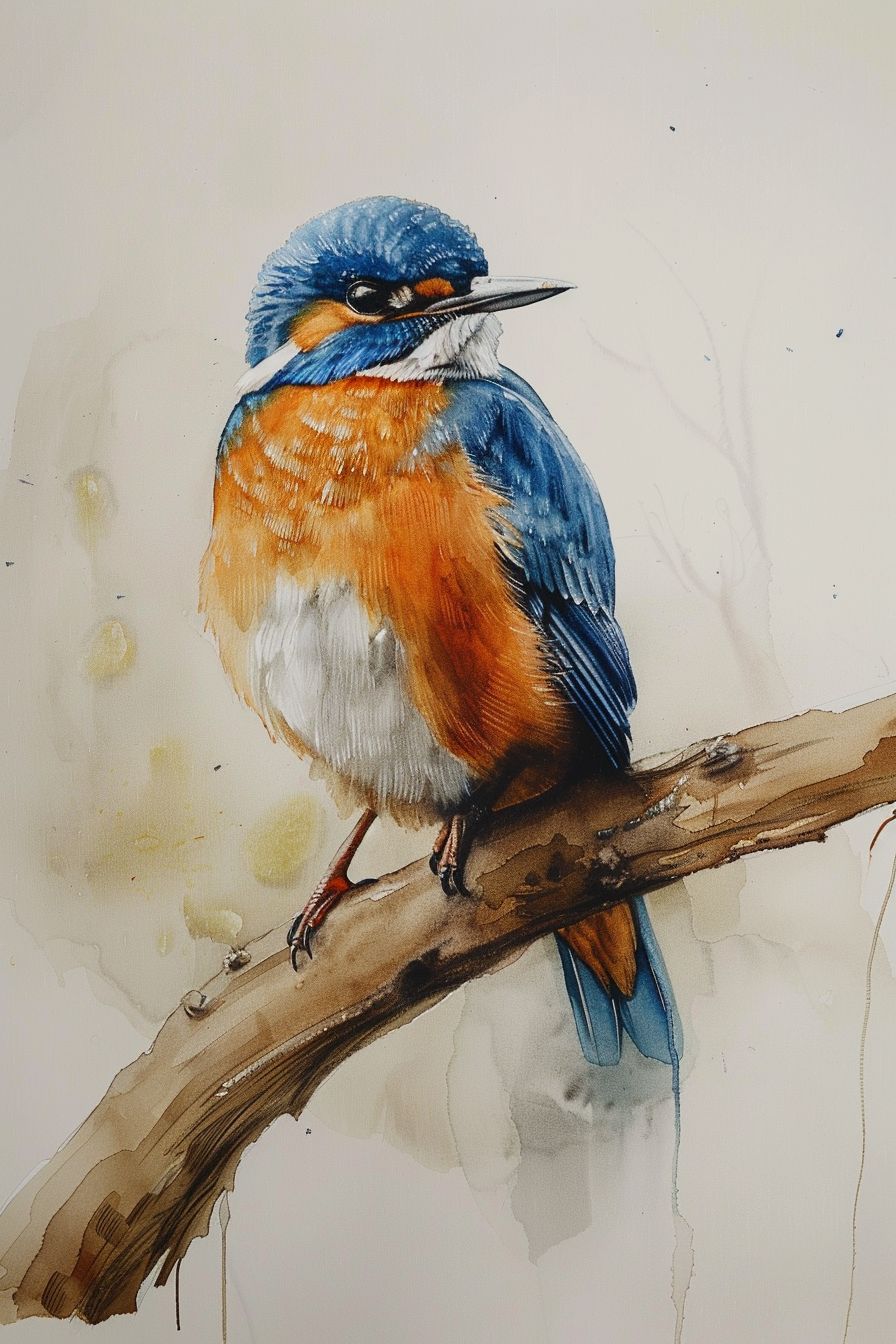 Tableau Martin Pêcheur