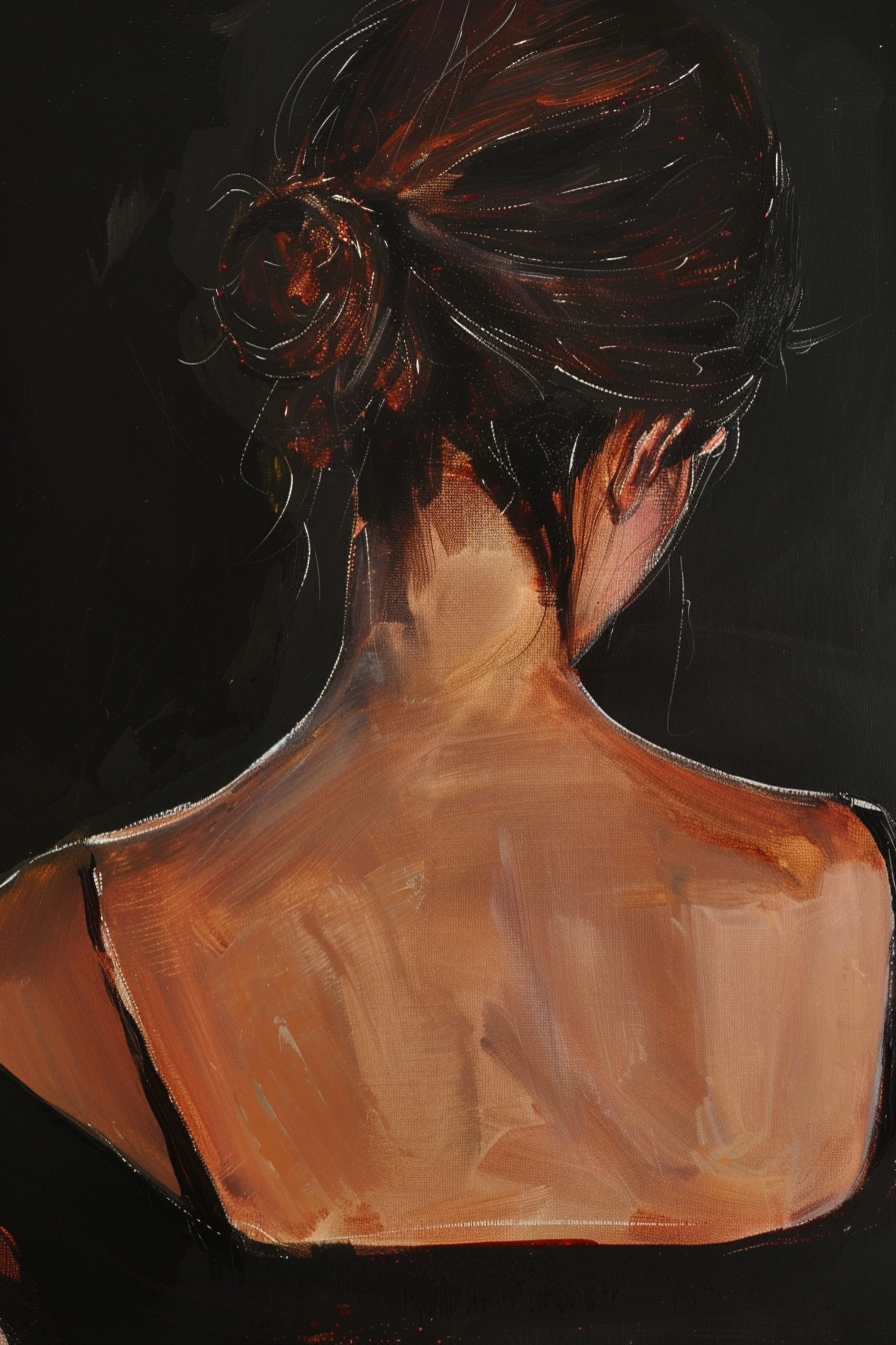 Tableau Femme de Dos