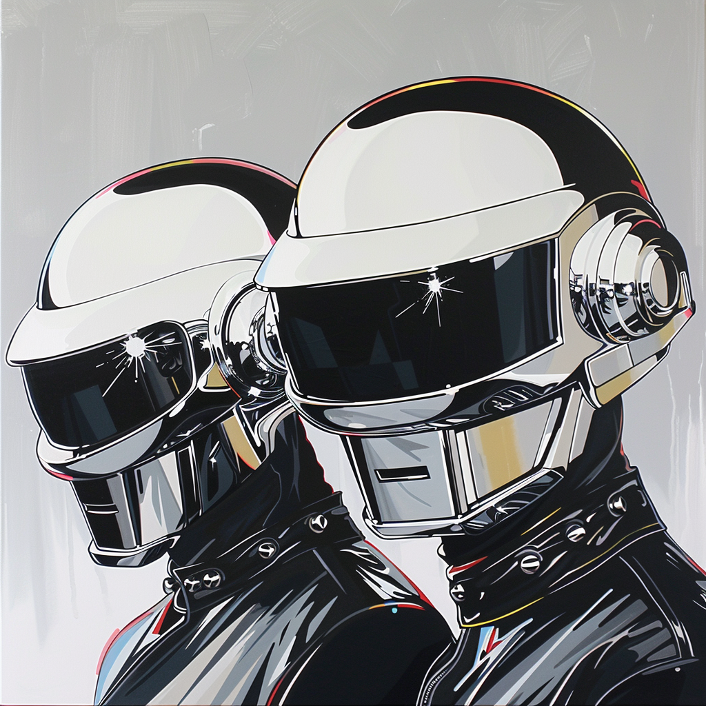 Tableau déco Daft Punk