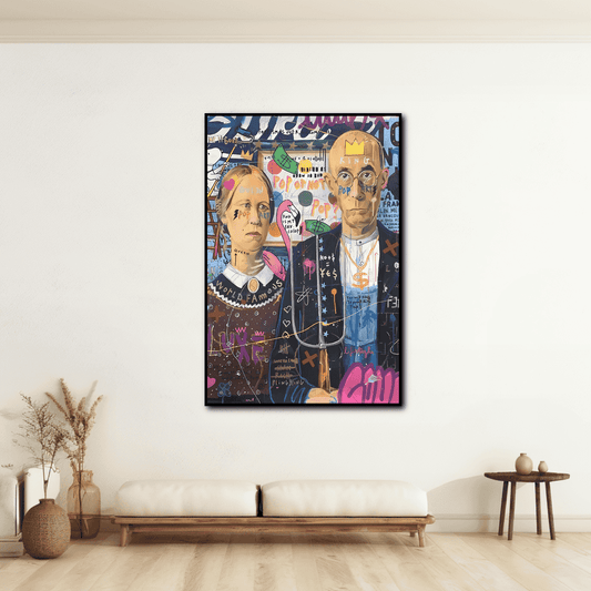 Tableau Déco Pop Art Salon