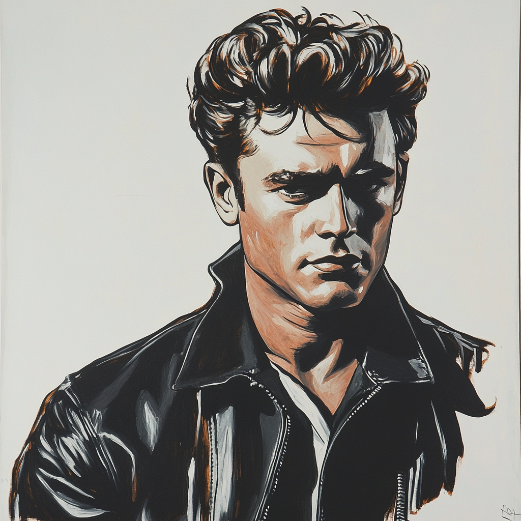 Tableau James Dean Rebel