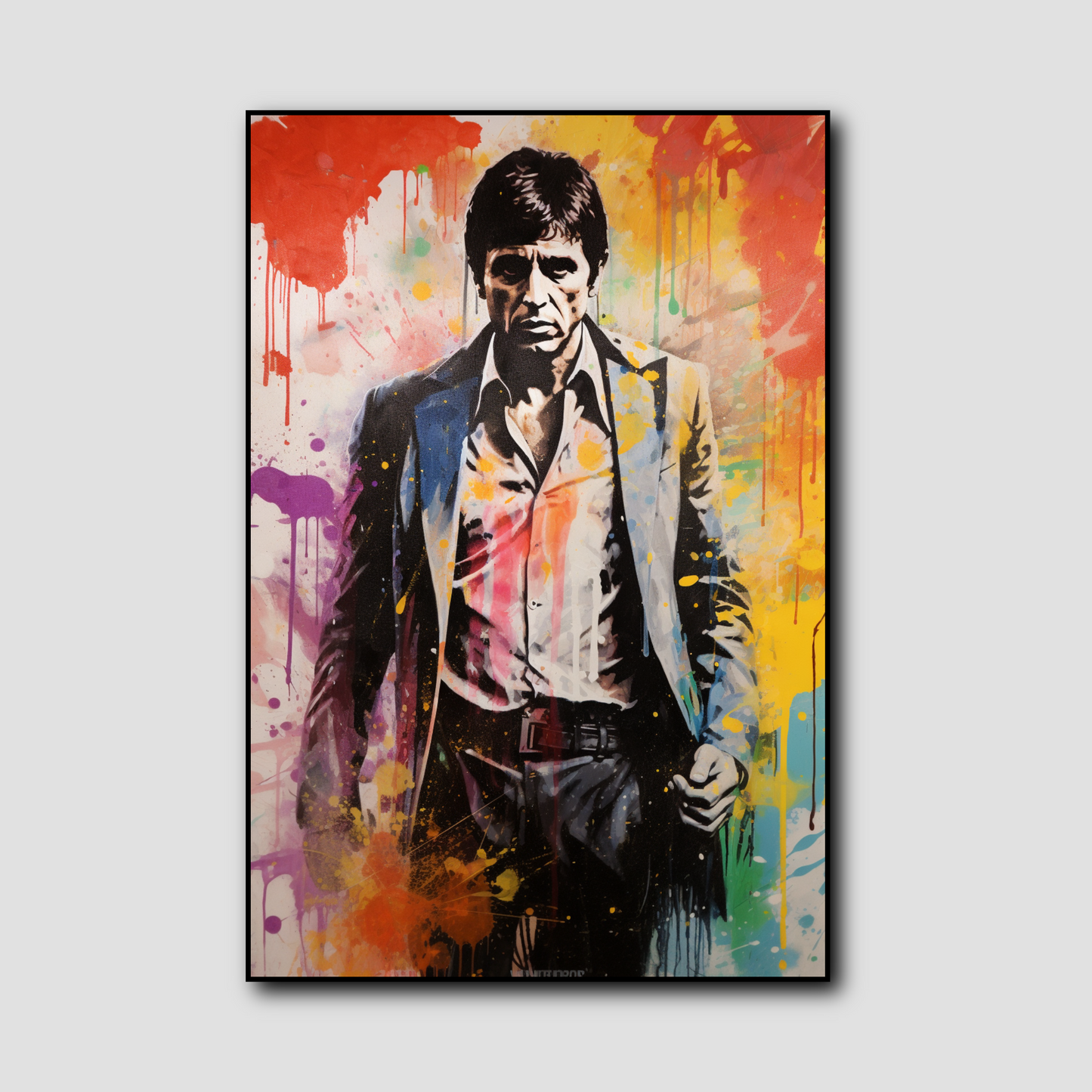 Tableau Tony Montana Street Art