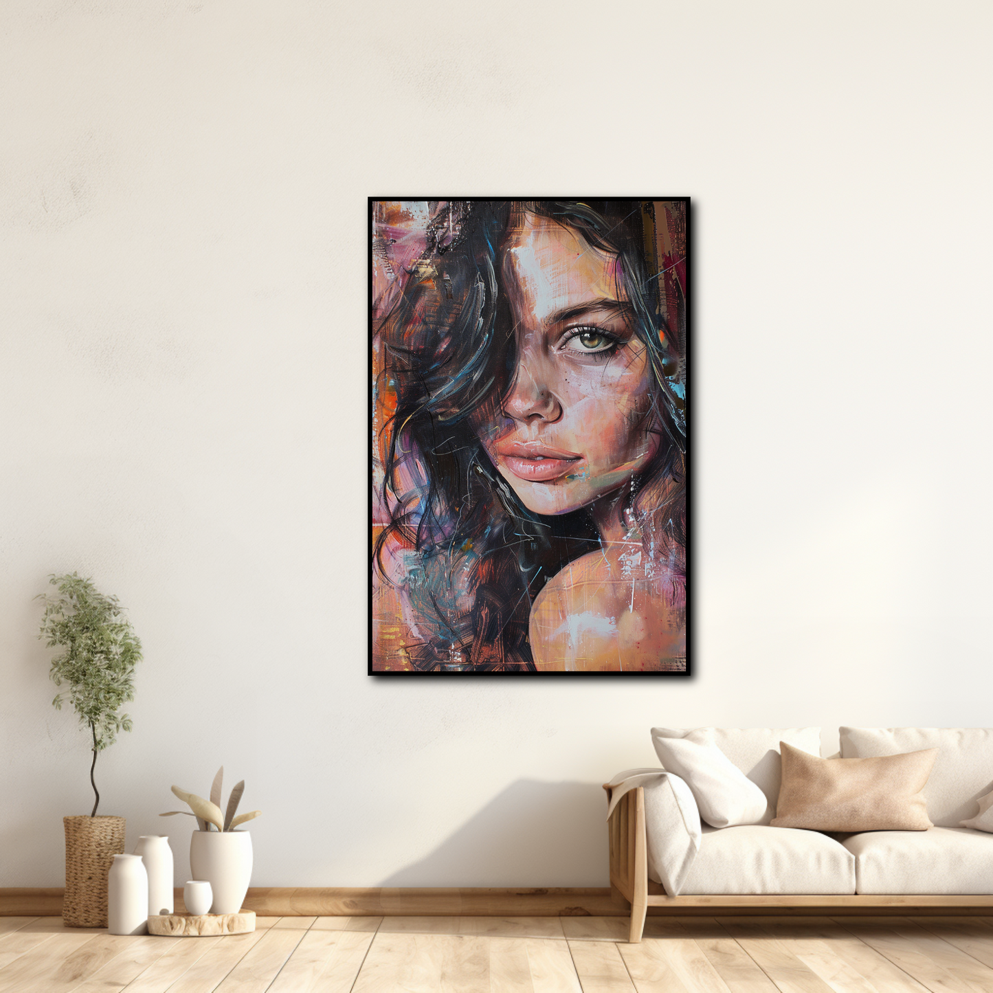 Portrait Femme Peinture