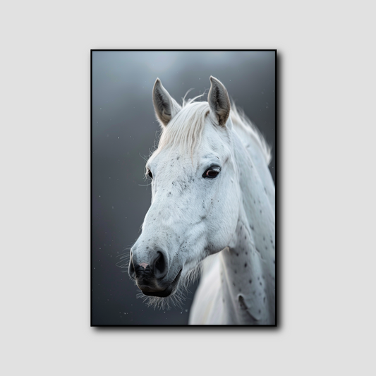 Tableau Minimaliste Cheval