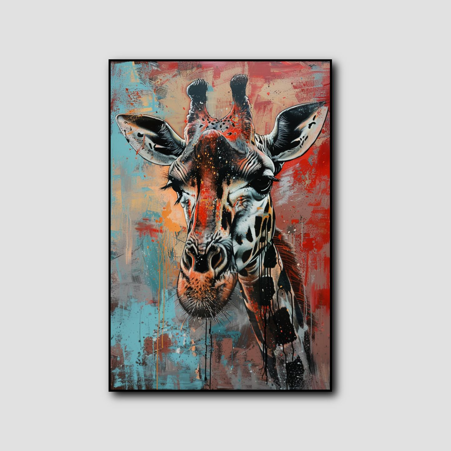 Tableau Girafe Moderne
