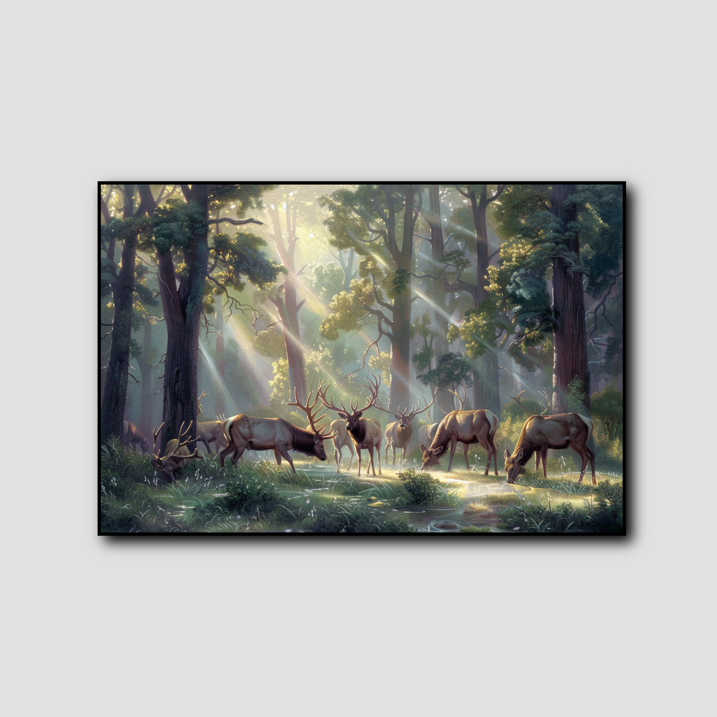 Tableau Cervidés