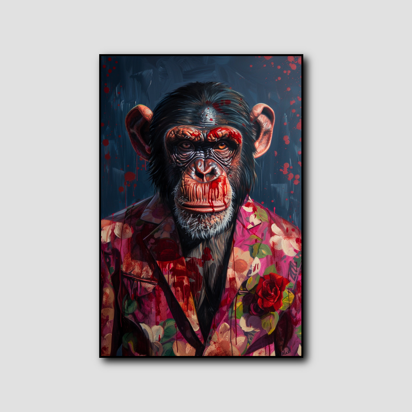 Tableau Singe Mafia