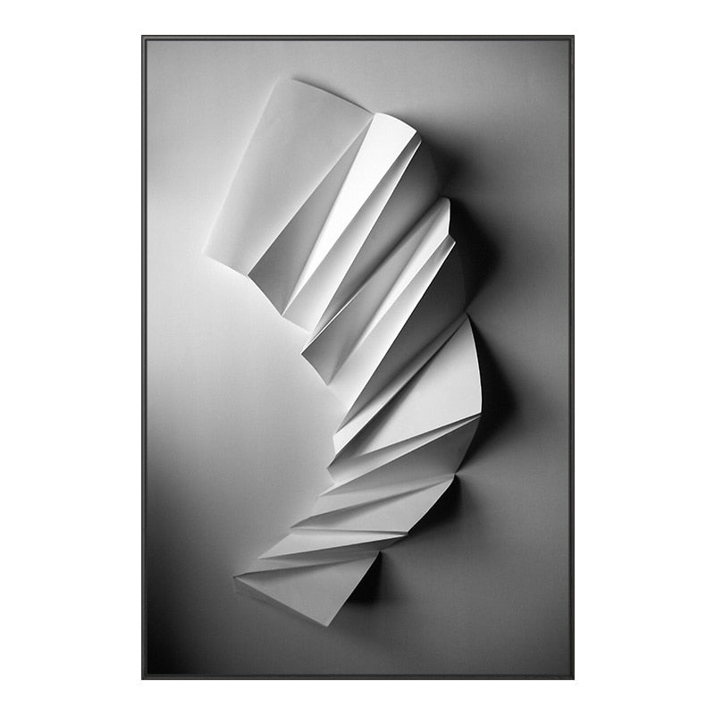 Tableau Design Noir et Blanc-LigneCreator