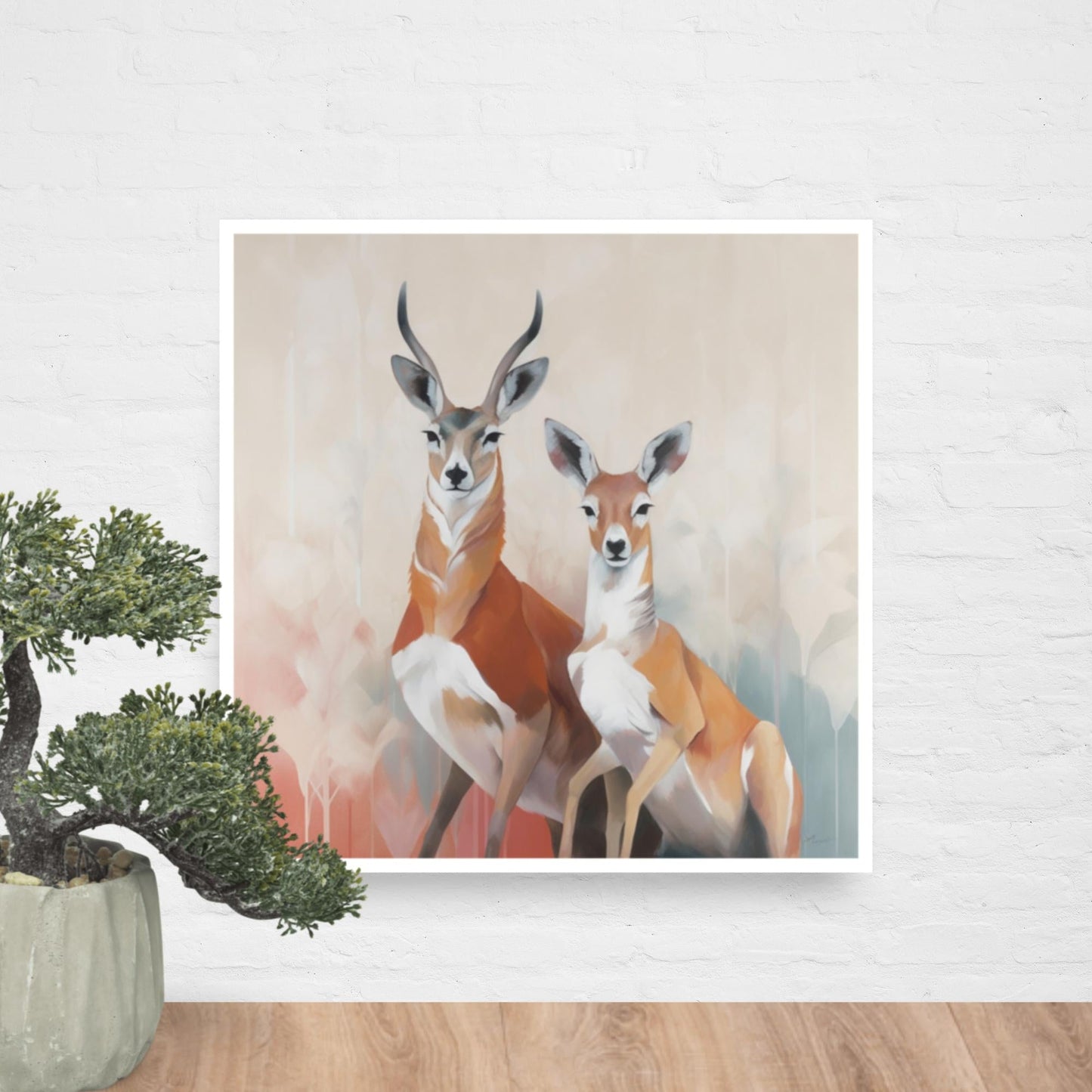 Tableau Moderne Animaux-LigneCreator