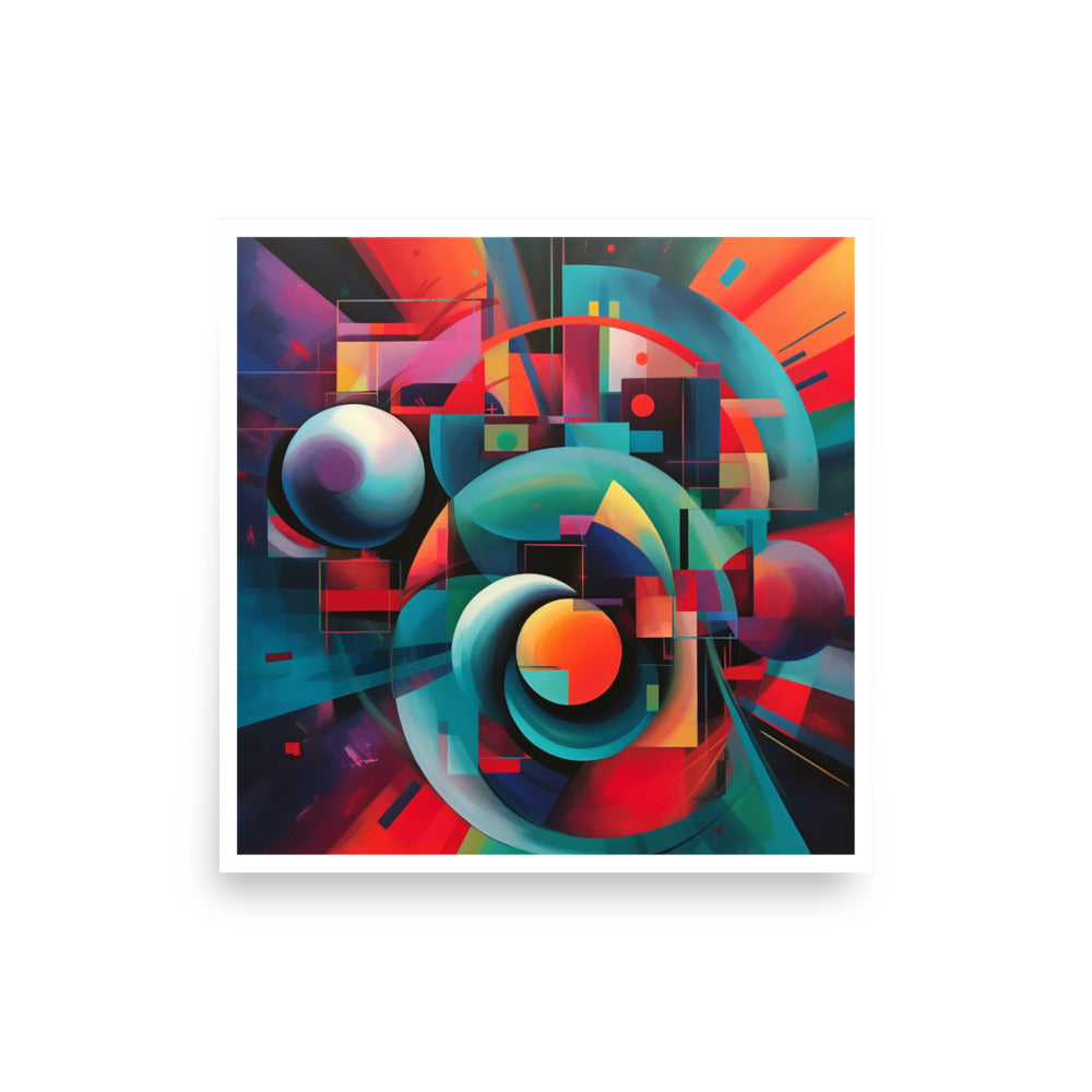 Tableau Moderne Couloir-LigneCreator