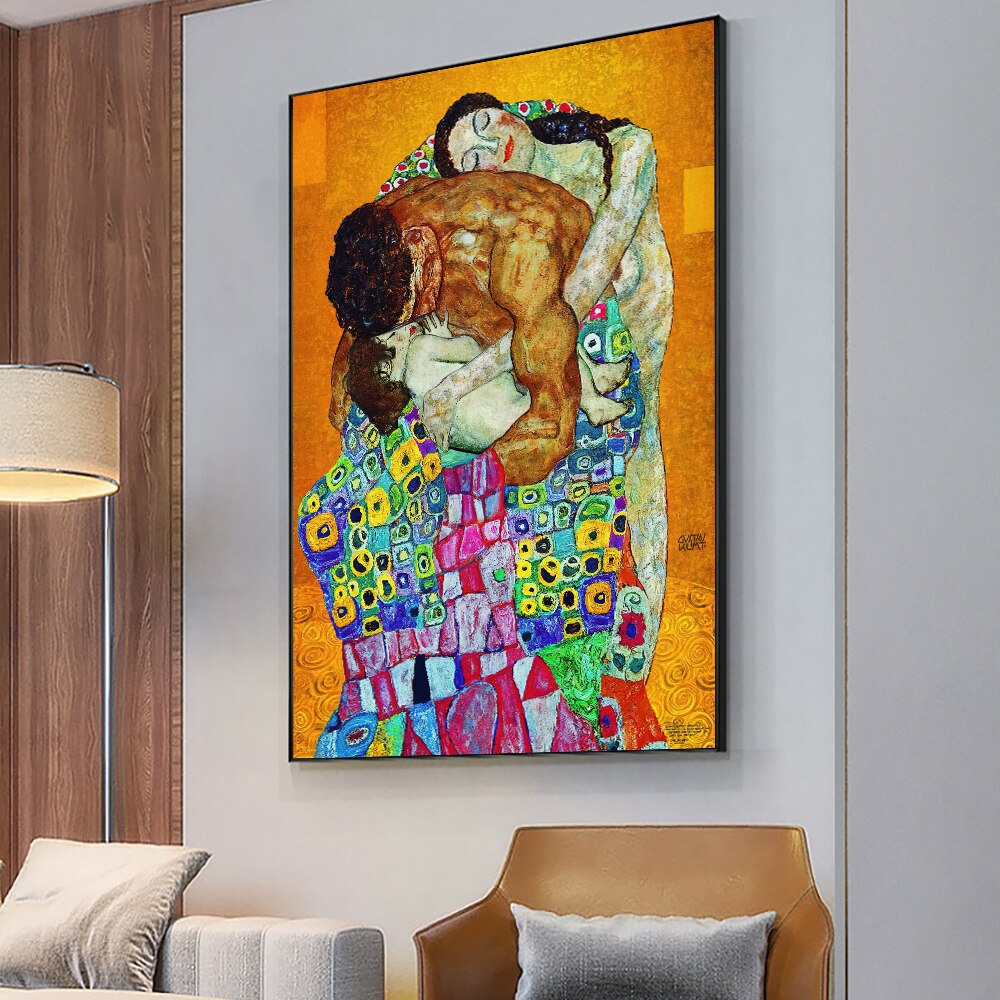 Tableau Orange Original