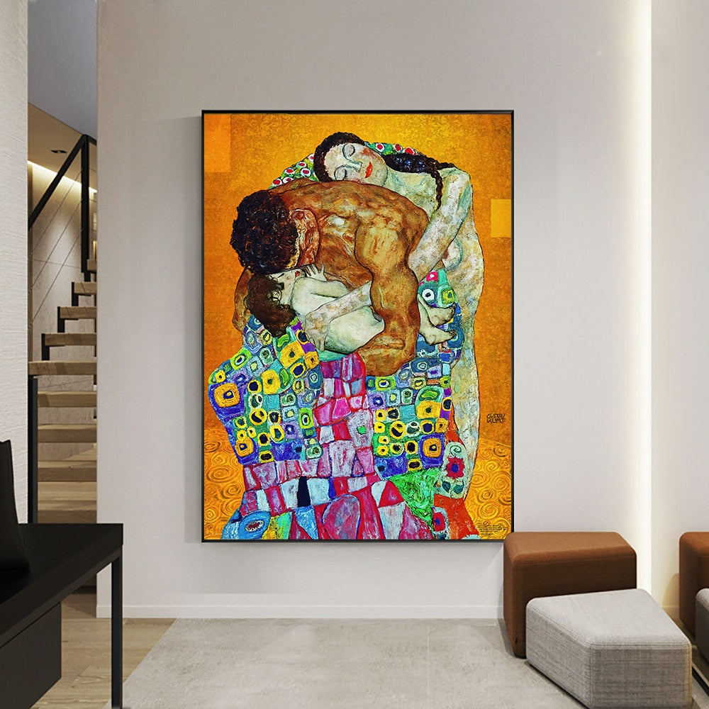 Tableau Orange Original