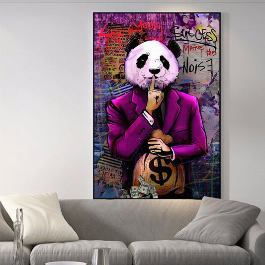 Tableau panda riche