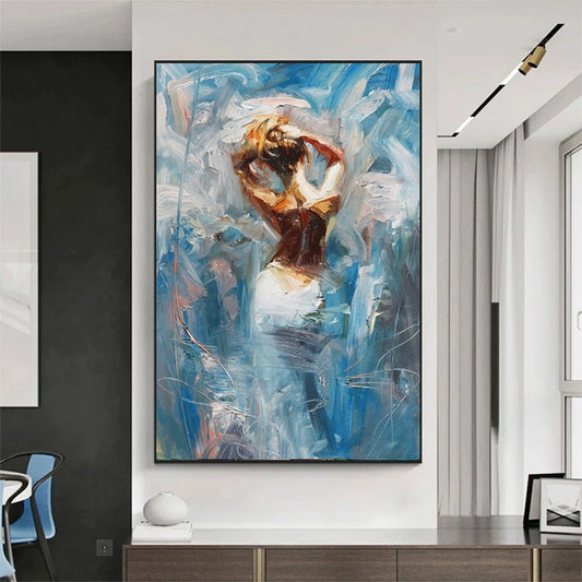 Tableau Peinture Abstrait Femme