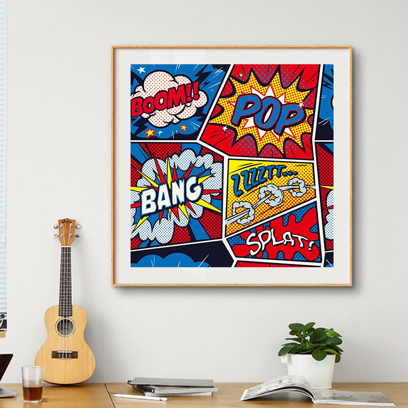 Tableau pop Art Bande Dessiné