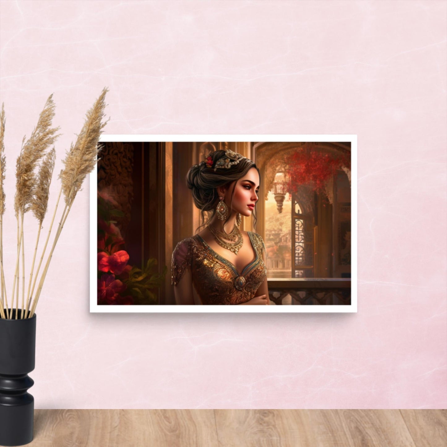 Tableau Princesse Chambre-LigneCreator