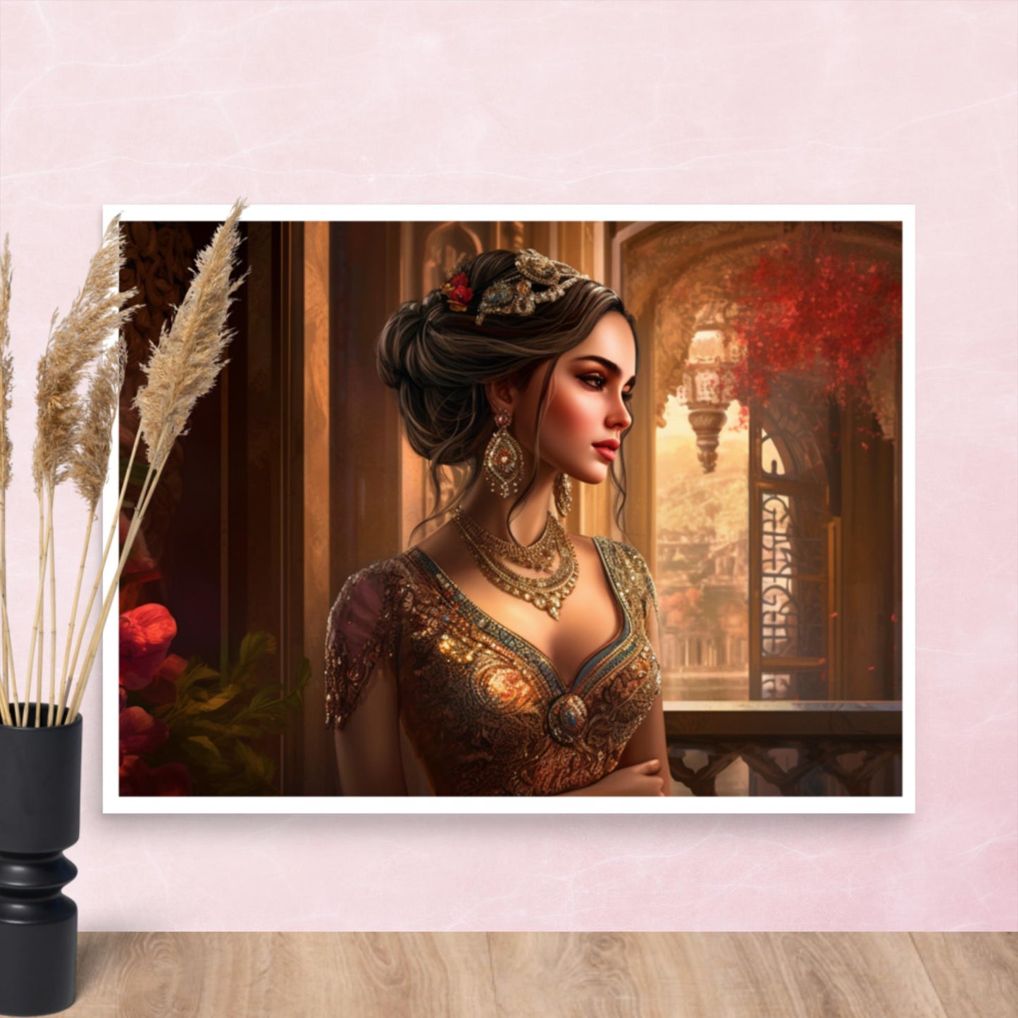 Tableau Princesse Chambre-LigneCreator