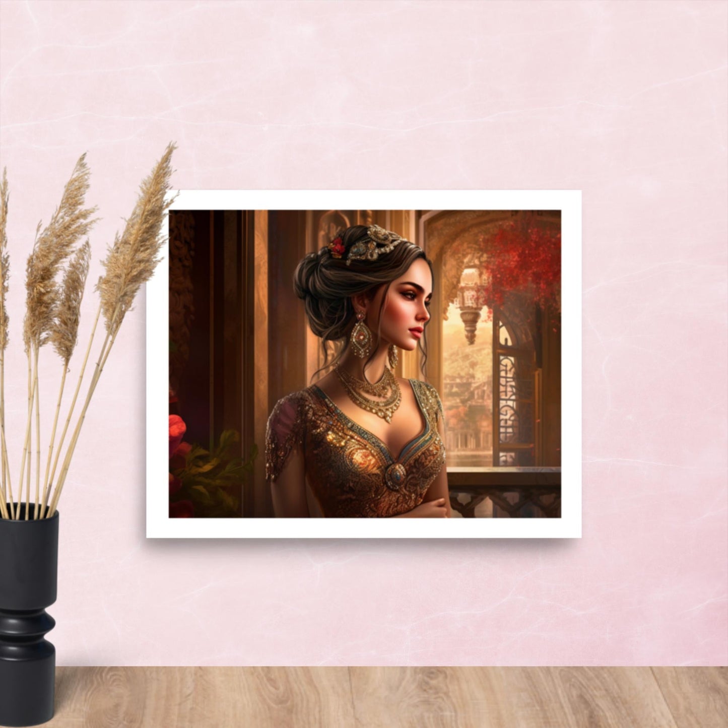Tableau Princesse Chambre-LigneCreator