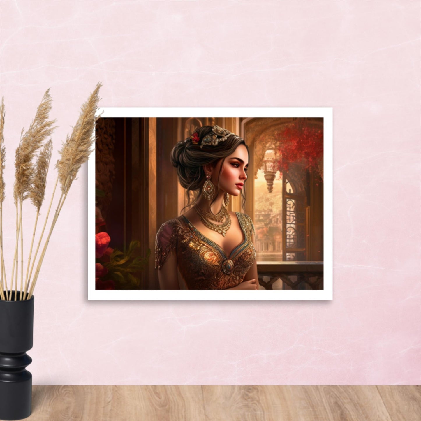 Tableau Princesse Chambre-LigneCreator