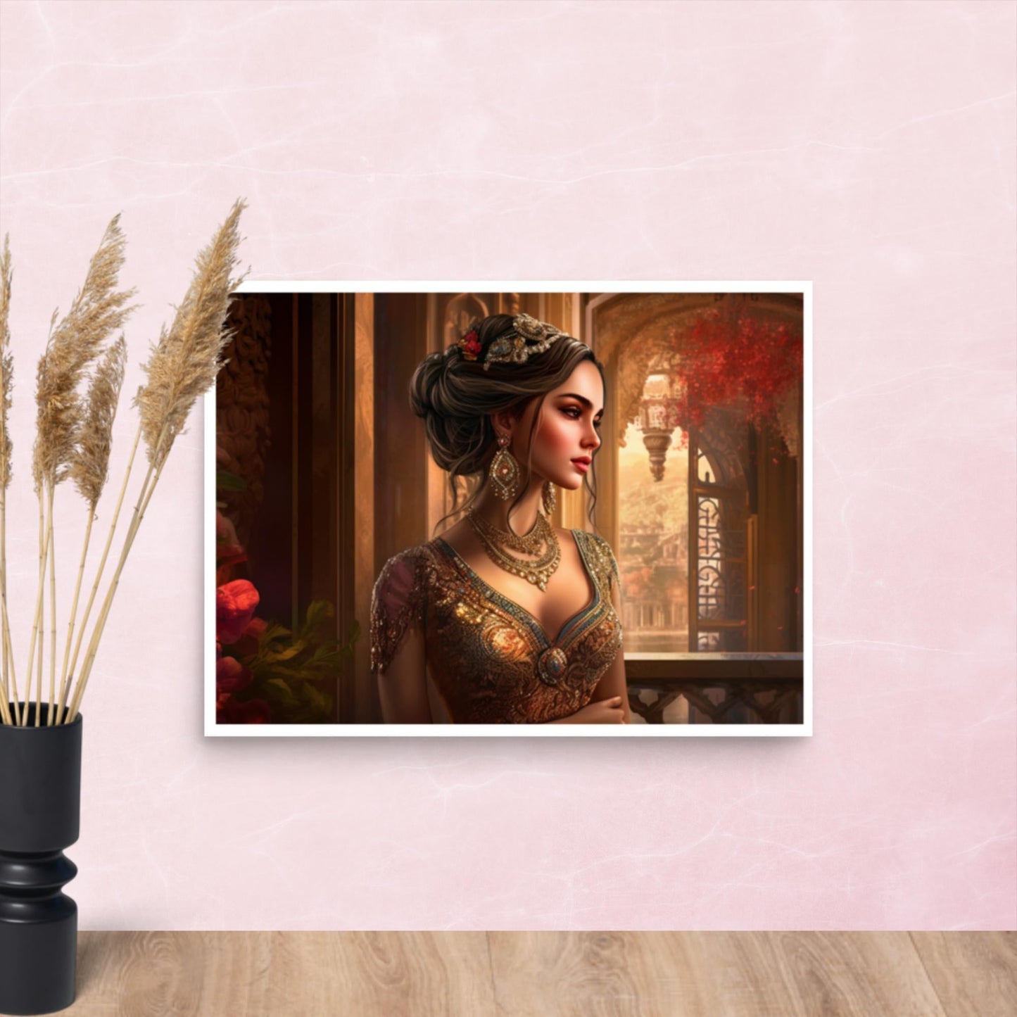 Tableau Princesse Chambre-LigneCreator