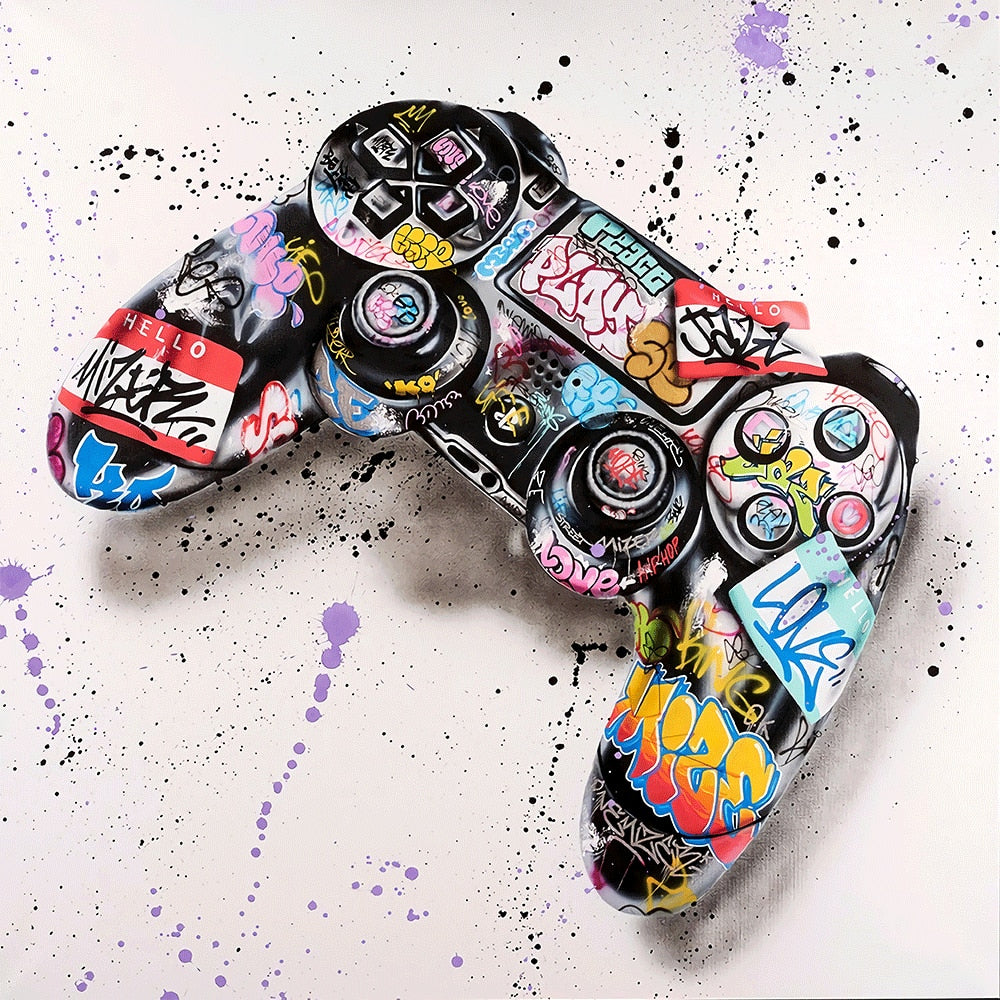 Tableau Street Art Gamer-LigneCreator