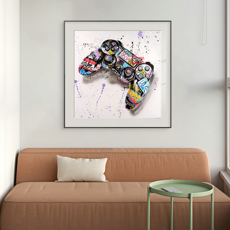 Tableau Street Art Gamer-LigneCreator
