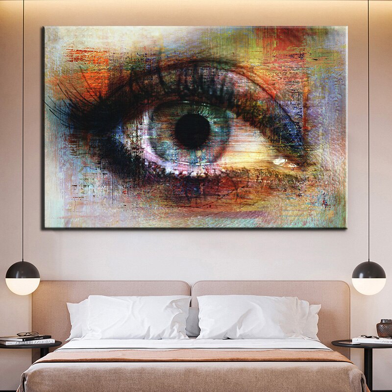 Tableau Street Art Oeil-LigneCreator