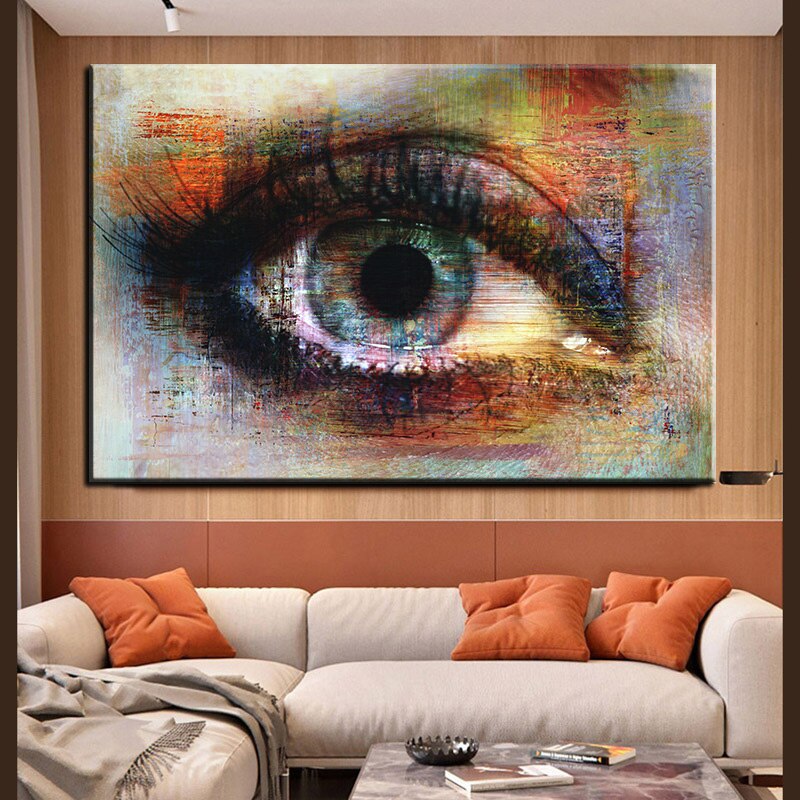Tableau Street Art Oeil-LigneCreator