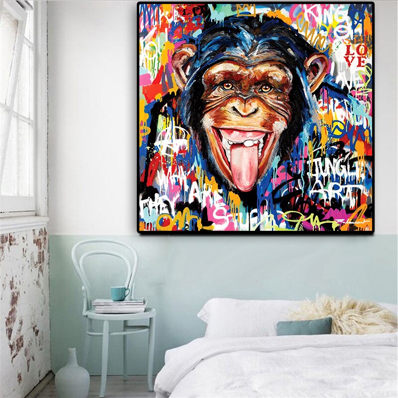 Tableau Street Art Singe