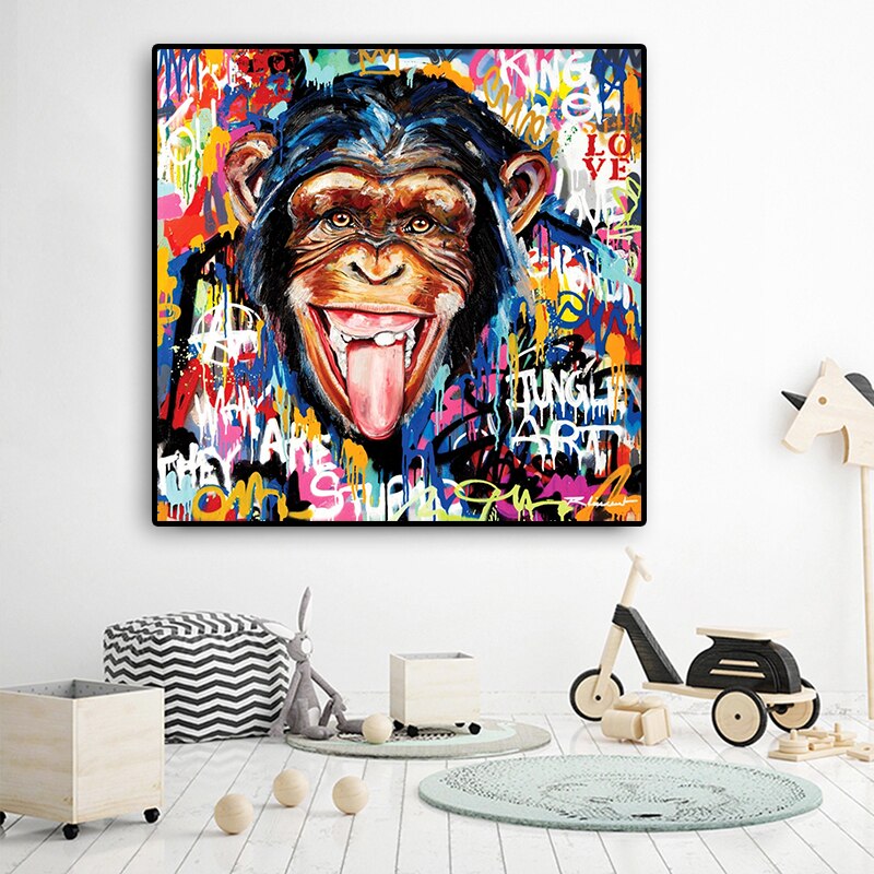 Tableau Street Art Singe