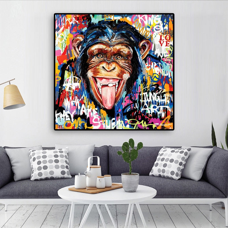 Tableau Street Art Singe