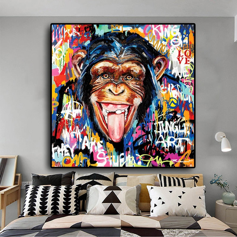 Tableau Street Art Singe