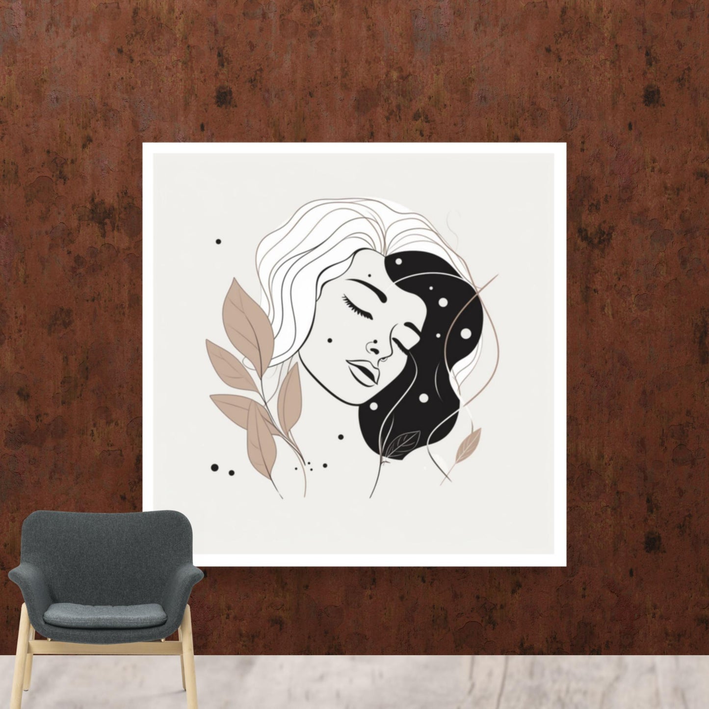 Tableau Visage Design-LigneCreator