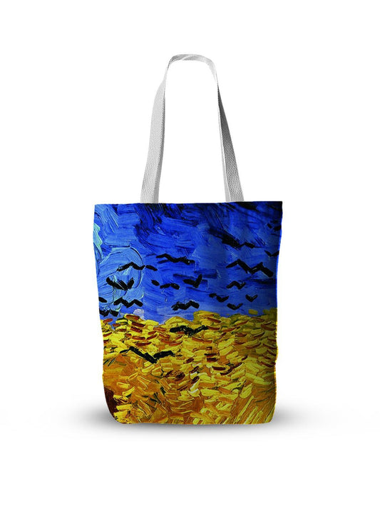 Tote-bag Art Peinture Corbeau Van Gogh