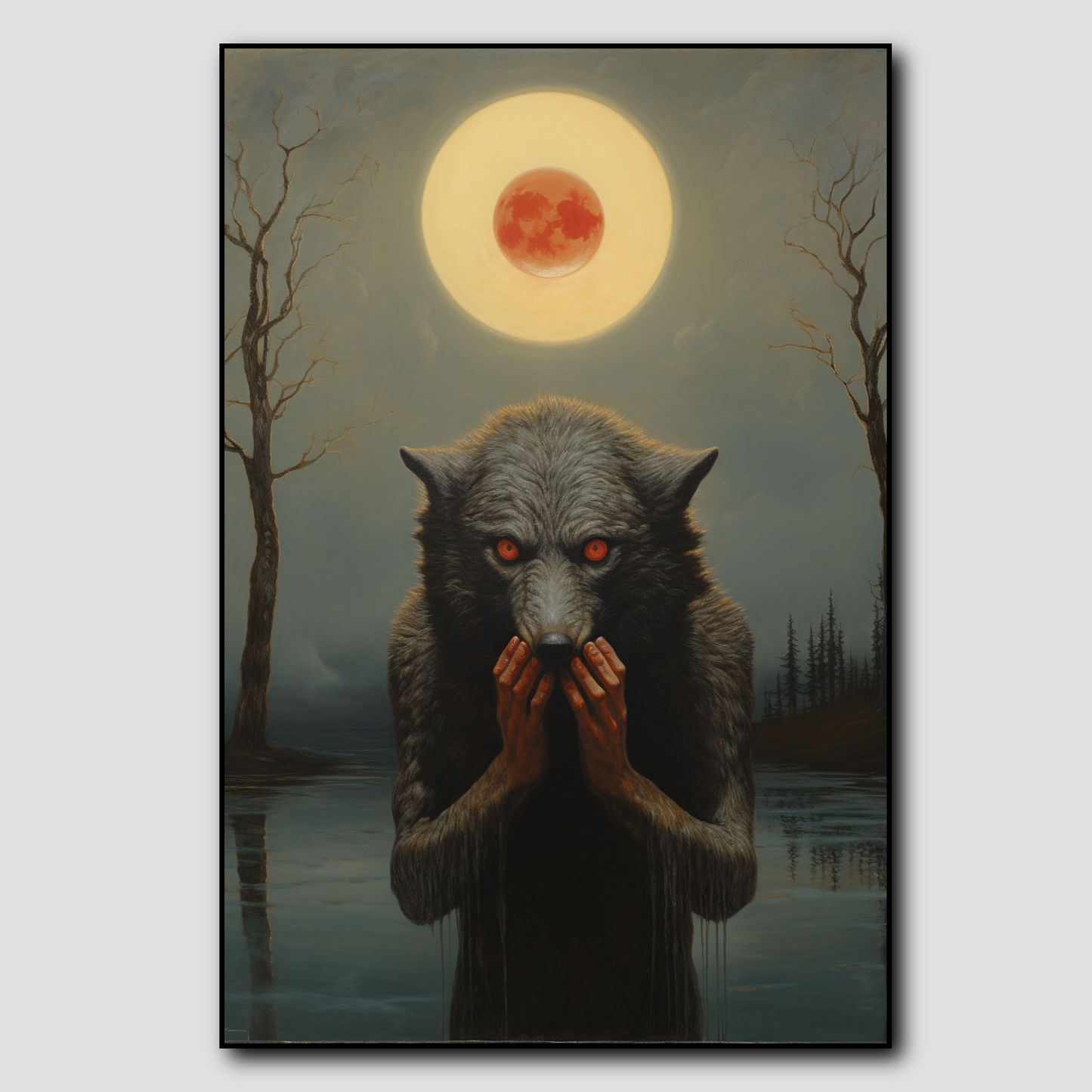 Tableau Loup-Garou