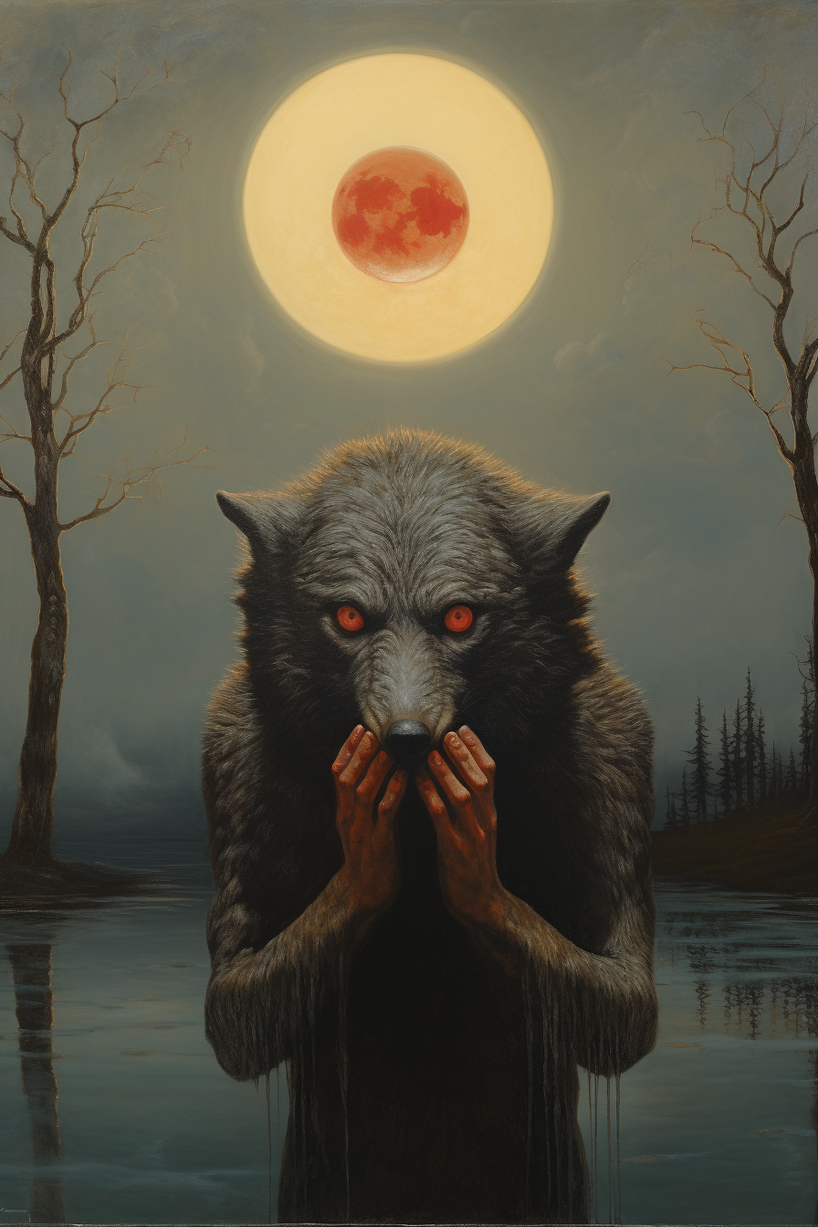Tableau Loup-Garou