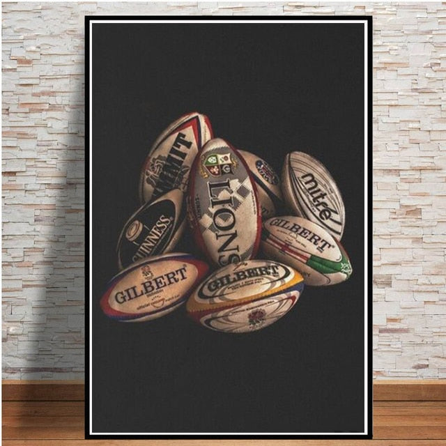 Tableau Rugby Vintage