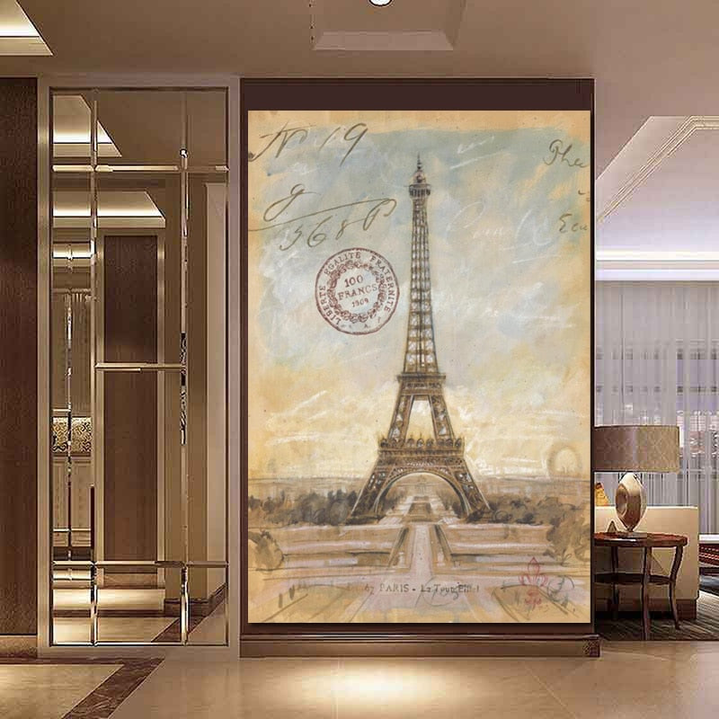 Tableau Rétro Tour Effiel