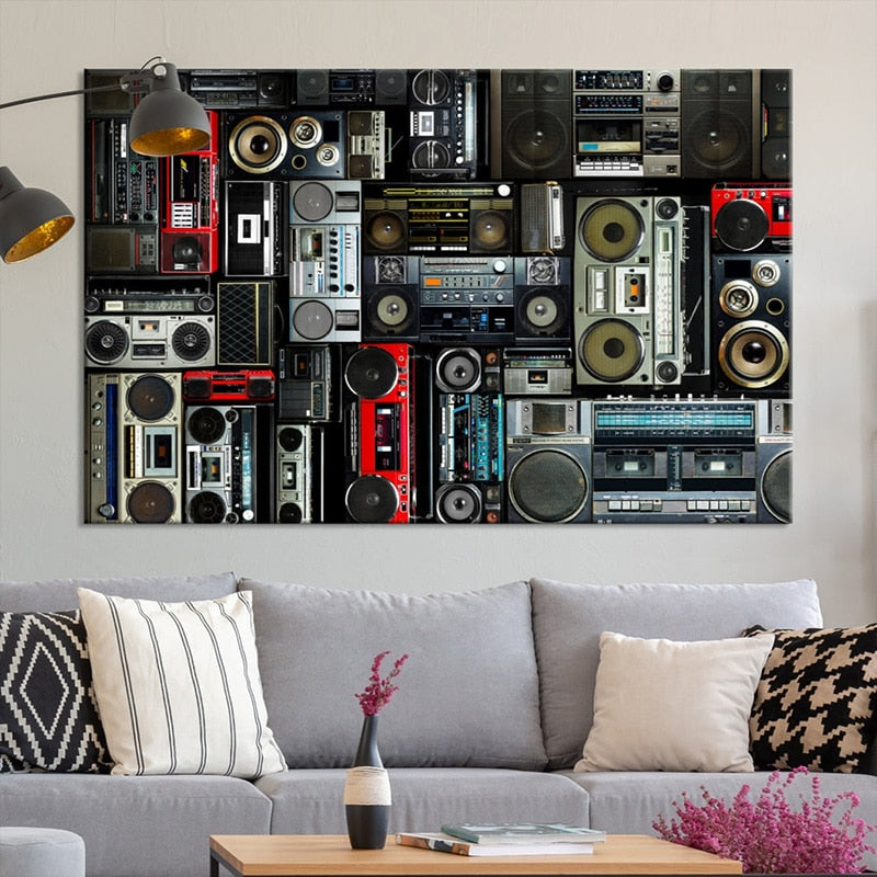 Tableau Radio Année 80