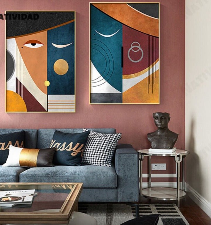 Grand Tableau Style Scandinave