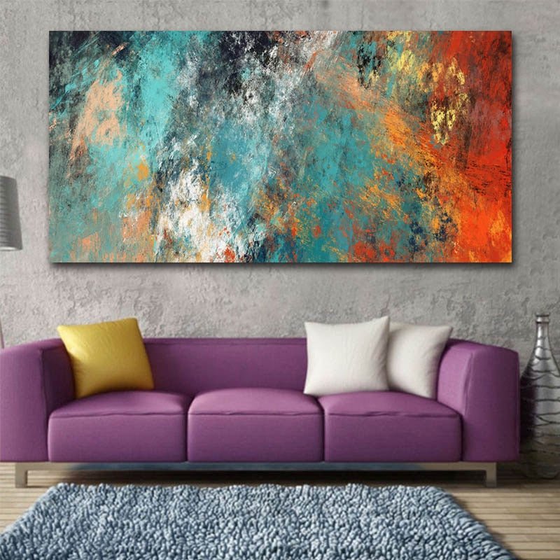 Peinture Abstraite avec Tâches