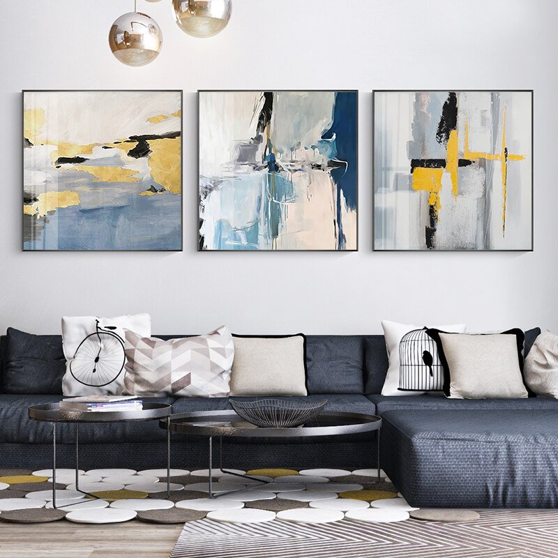 Peinture Abstraite Décoration Intérieure